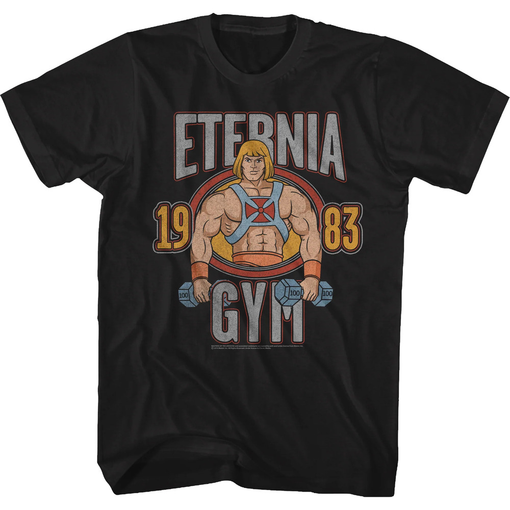 Heman Eternia Gym Masters Of The Universe Tshirt